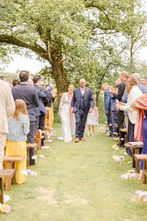 événement robe mariage jardin marron
